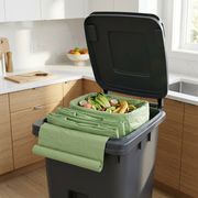 30 X 38 Green 125 Bags Compostable