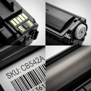 CB542A Toner Cartridge (Compatible)