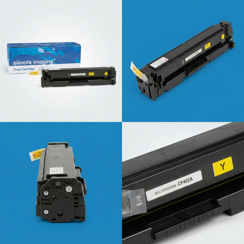 CF402A Toner Cartridge (Compatible) – 1,400 Pages