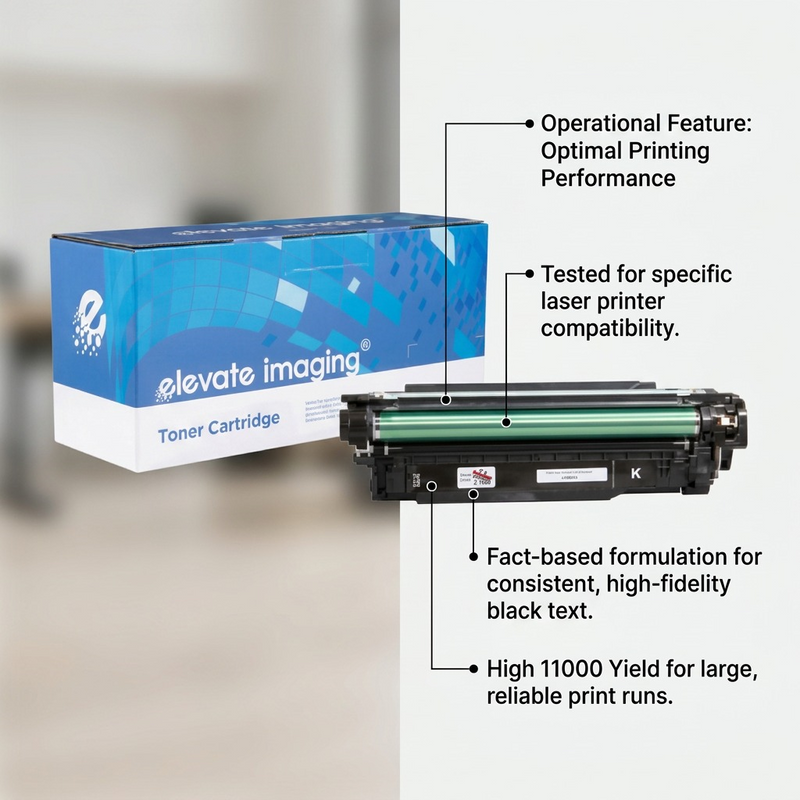 CE400X Toner Cartridge (Compatible) – 11,000 Pages