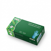 Nitrile Gloves Powder Free 3mil Sky Blue - X-Large (box of 100)