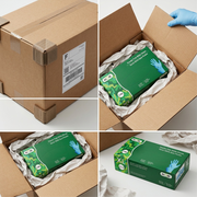 Nitrile Gloves Powder Free 3mil Sky Blue - X-Large (box of 100)