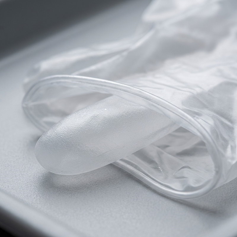 Vinyl Gloves Powder Free 4mil Clear Medical - Large 100/box