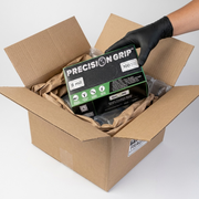 Precision Grip? 8mil Nitrile Powder Free Gloves - Large / Black, box of 100
