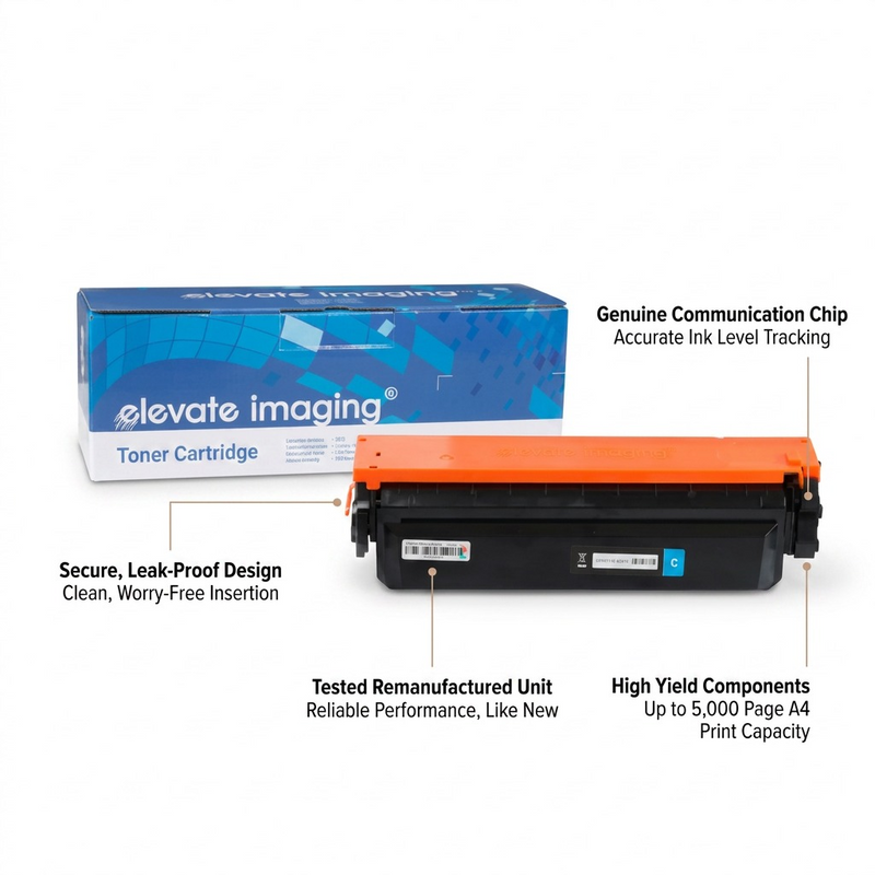 Elevate Imaging Reman HP CF411X - Laser - A4 5000 Yield