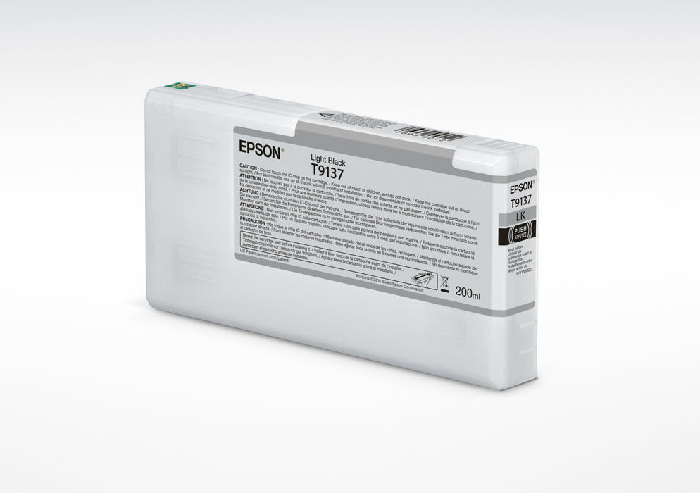 T913700 Epson EPSON UltraChrome HD Light Black Ink Cartridge – Inkjets | Epson
