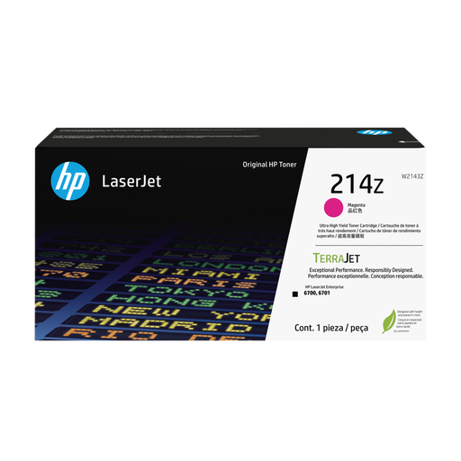Cartouche de toner magenta authentique HP 214Z LaserJet