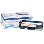 TN315C Cyan Toner Cartridge (Genuine) – High-Yield