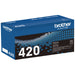 Brother TN420 Black Toner Cartridge, Standard Yield – Laser | Brother