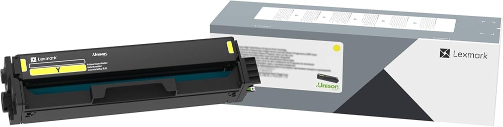 Lexmark CS/CX331 Yellow 4.5K Print Cartridge Part no.: 20N0H40 – Toners | Lexmark