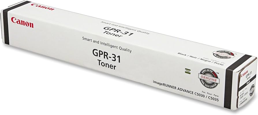 Canon GPR-31 Black Toner C5030/C5035 (36K) – Toner Cartridge | Canon