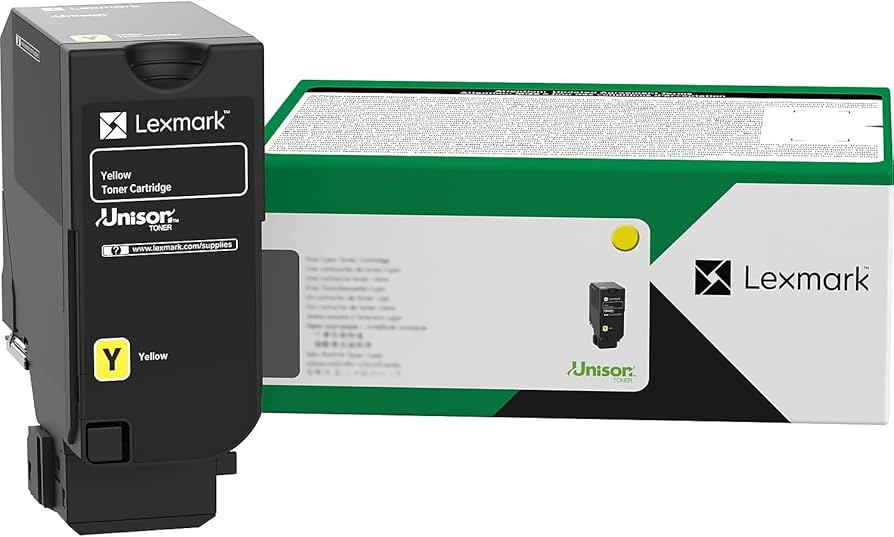 Lexmark CS/CX730, 735 Yellow Return Programme 5K Toner Cartridge Part no.: 71C10Y0 – Toners | Lexmark
