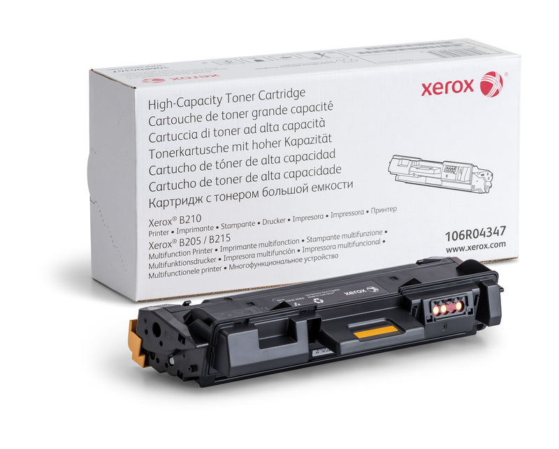 Xerox B205 / B210 / B215 Black High Capacity Toner Cartridge (106R04347) – Laser | Xerox