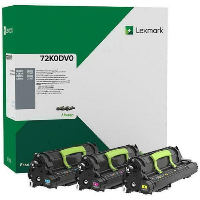 Colour (CMY) Return Program Developer Kit Part no.: 72K0DV0 – Toners | Lexmark