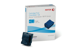 108R00950 Xerox Colorqube Ink Cyan, Colorqube 8870 (6 Sticks), North America For 8880 Colorqube – Solid Ink | Xerox