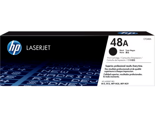 Cartouche de toner LaserJet HP 48A noire authentique (CF248A)