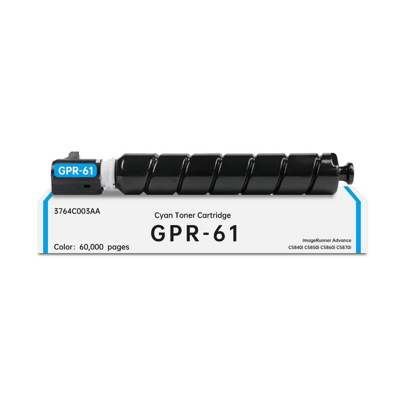 GPR-61 Cyan Toner Cartridge (Genuine) – 60,000 Pages