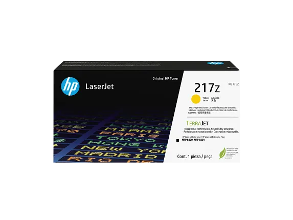 HP 217Z Ultra Yield Yellow Original LaserJet Toner Cartridge - W2172Z