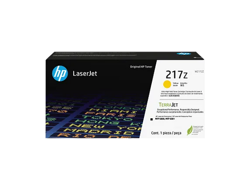 Cartouche de toner jaune d'origine HP 217Z pour LaserJet