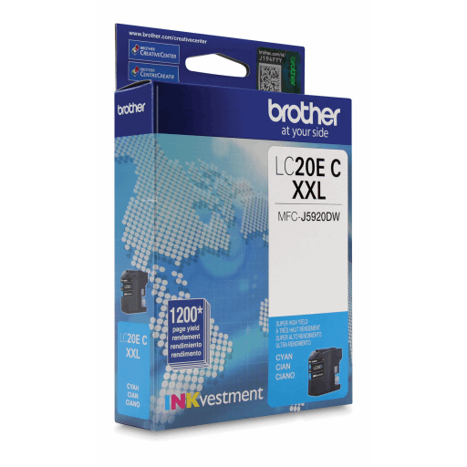 InkMax XXL Cyan Cartridge - Brother LC20ECS – Inkjets | Brother