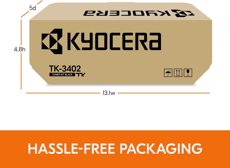 KYOCERA TK-3402 Black Toner 12500 Page Yield – Toner | Kyocera