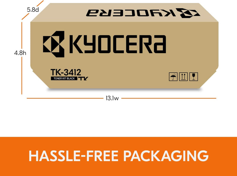 KYOCERA TK-3412 Black Toner Cartridge - 15,500 Pages for ECOSYS PA5000x – Toner | Kyocera