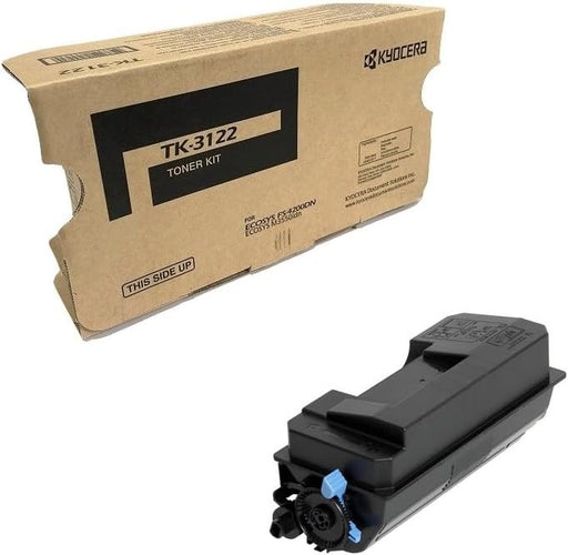 Kyocera TK-3122 High-Yield Black Toner Cartridge with Waste Container – Toner | Kyocera