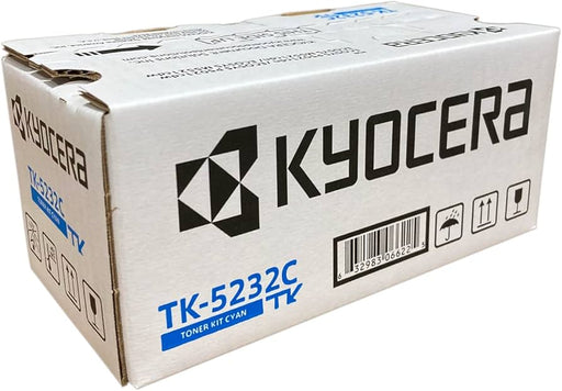 Kyocera TK-5232C Cyan High Yield Toner Cartridge - 2,200 Pages – Toner | Kyocera