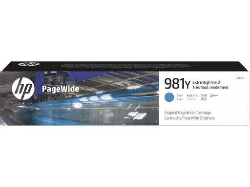 HP 981Y Cyan Original PageWide Cartridge