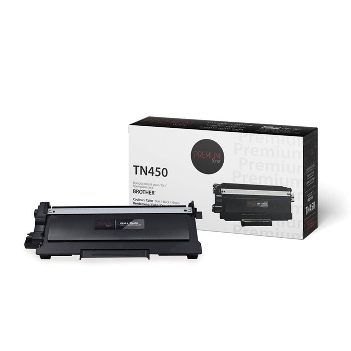 Brother TN450 Compatible Premium Tone 2.6K – | Vonex