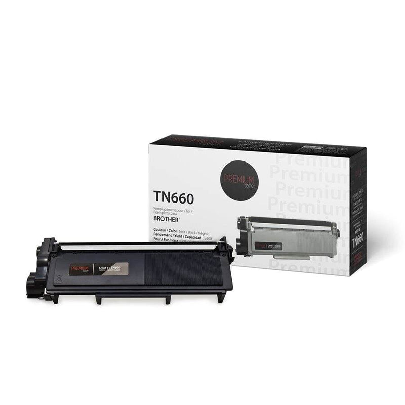 Brother TN660 High Yield Compatible Black Toner Cartridge for Professional Printing – Toner Cartridge | Vonex