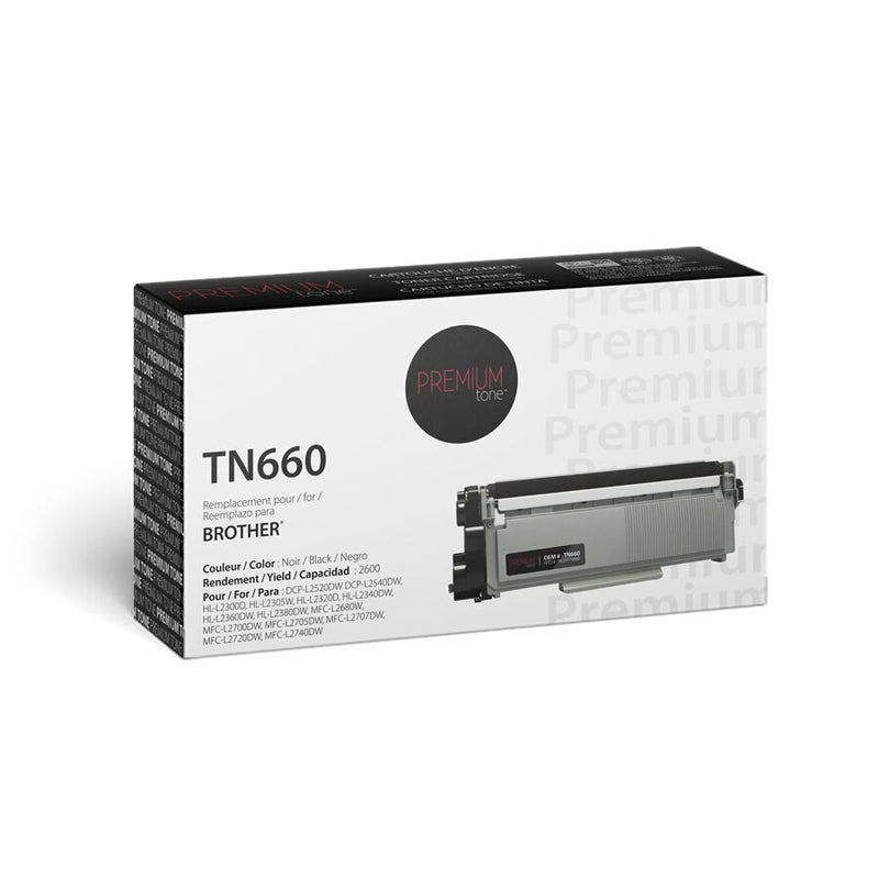 Brother TN660 High Yield Compatible Black Toner Cartridge for Professional Printing – Toner Cartridge | Vonex