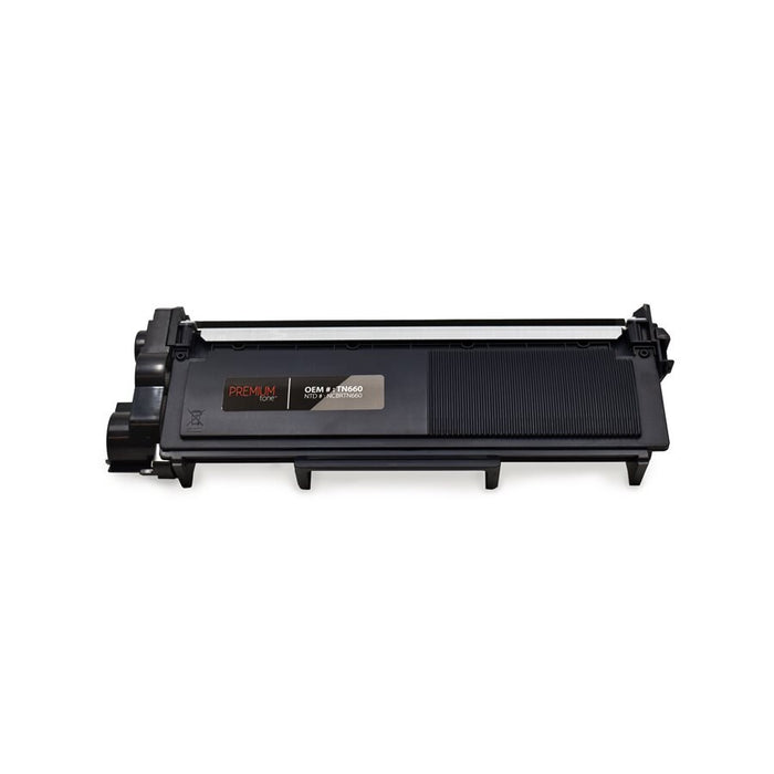 Brother TN660 High Yield Compatible Black Toner Cartridge for Professional Printing – Laser | Vonex