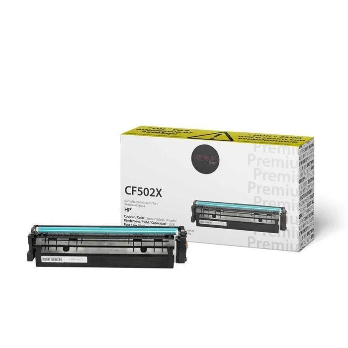 HP CF502X (202X) Alternative Premium Tone Yellow 2.5K – | Vonex