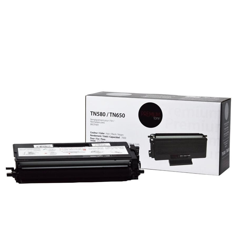 TN580/TN650 Toner Cartridge (Compatible) – 7,000 Pages