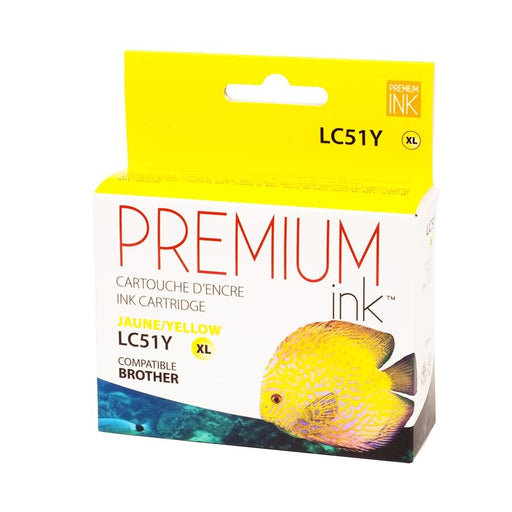 Brother LC51XL Yellow Compatible Ink – Toner Cartridge | Brother