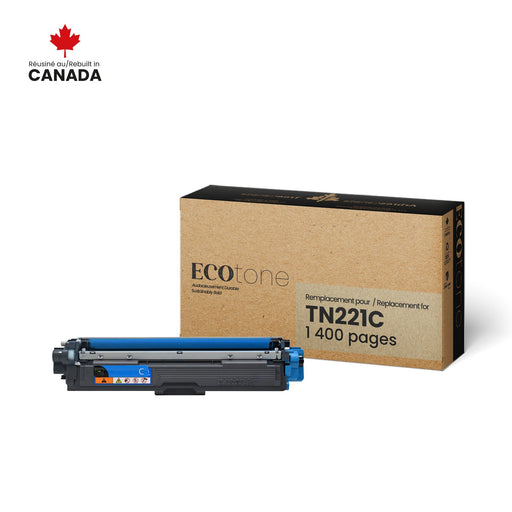 Brother TN221C Reman Ecotone Cyan 1.4K – Toner Cartridge | Vonex
