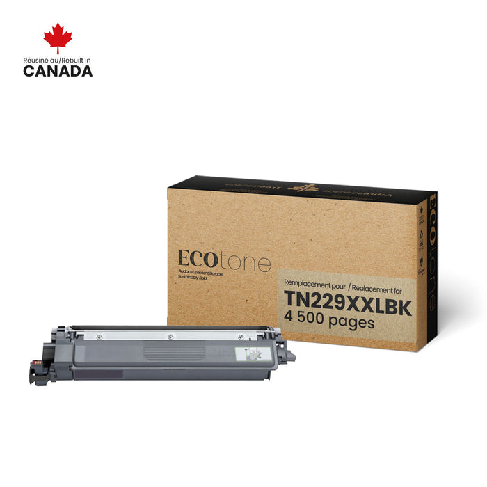Brother TN229XXLBK Reman Ecotone Black 4.5K – Toner Cartridge | Vonex