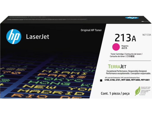 HP 213A Magenta Original LaserJet Toner Cartridge - W2133A