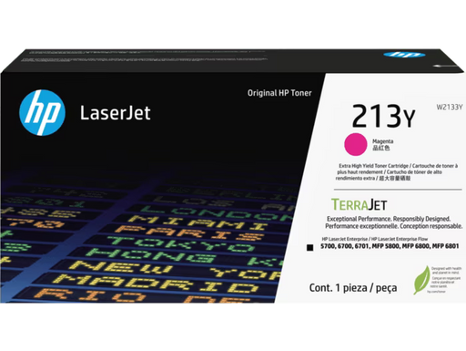 HP 213X High Yield Magenta Original LaserJet Toner Cartridge - W2133X