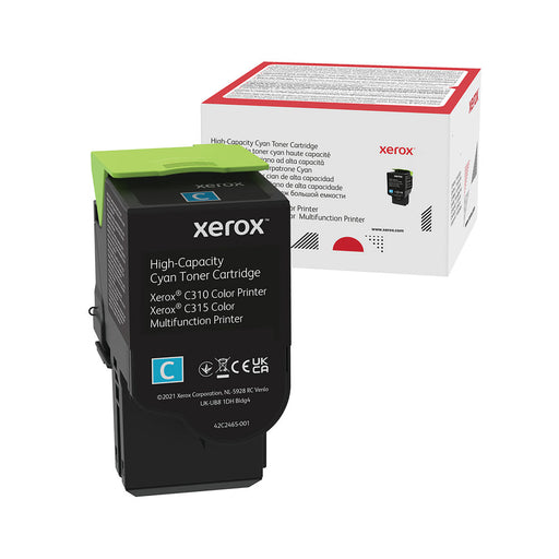 Xerox 006R04365 Genuine Cyan High-Capacity Toner Cartridge – C310/C315
