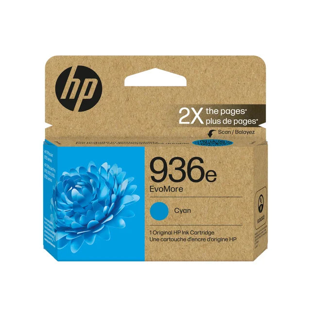 HP 936e Cyan Ink Cartridge (4S6V3LN)
