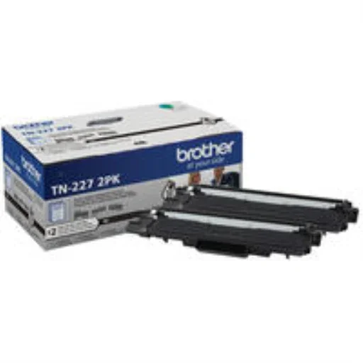 Brother TN227 High Yield Black Toner Cartridges, 2 Pack – Laser | Brother