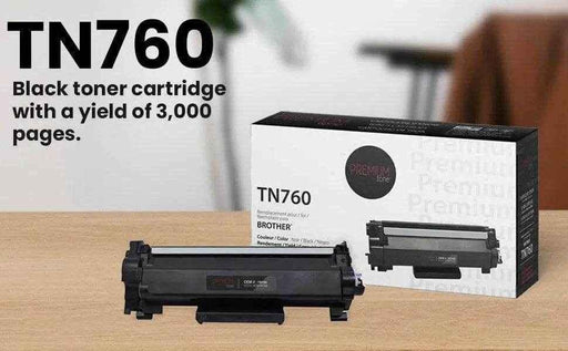 Brother TN760 Toner Compatible Premium 3K - High-Quality Laser Printing – | Vonex