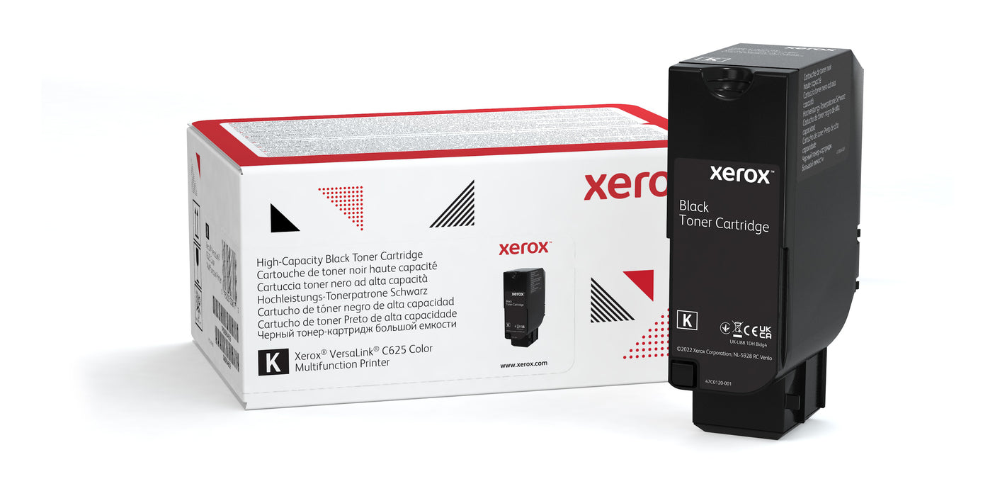 Genuine Xerox 006R04636 Black Toner Cartridge For The VersaLink C625 – Laser | Xerox