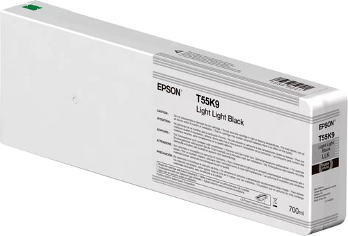 Epson Singlepack Light Light Black T55K900 UltraChrome HDX/HD 700ml – Inkjets | Epson