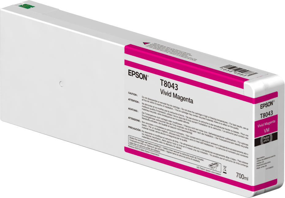 Epson T44H620 UltraChrome PRO12 Vivid Light Magenta 700mL – Inkjets | Epson