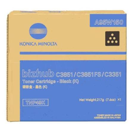 Konica Minolta TNP49K OEM Black Toner – Toner Cartridge | Konica Minolta