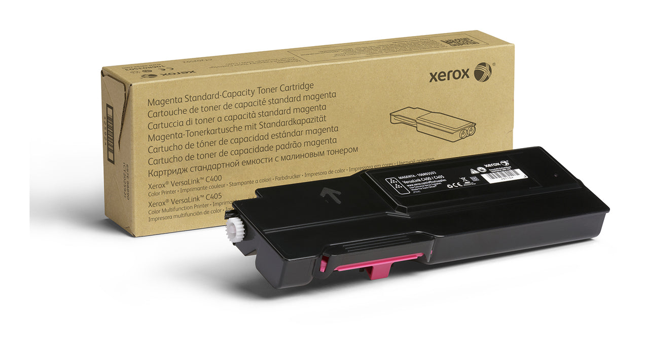 Genuine Xerox Standard Capacity Magenta Print Cartidge for C400/C405, 2,500 pages – Laser | Xerox