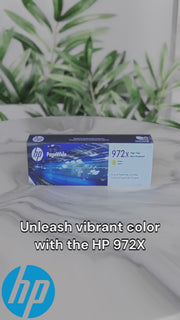 HP 972X Yellow Original PageWide Crtg